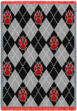 University of New Mexico, Plaid Throw Blanket