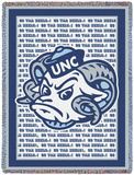 University of North Carolina, Go Tarheels Throw Blanket University of North Carolina, Go Tarheels Throw Blanket