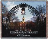 Universidade de Rutgers Throw Blanket