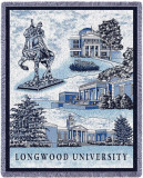 Longwood University, Collage Throw Blanket Longwood University, Collage Throw Blanket