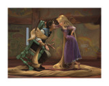 Rapunzel and Flynn Poster