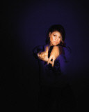 Fergie Stretched Canvas Print