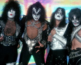 KISS Stretched Canvas Print