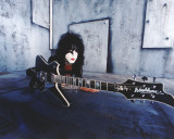 KISS -Paul Stanley Stretched Canvas Print