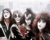 KISS Stretched Canvas Print