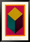 Cube, c.1991 Pôsteres por Sol Lewitt Cube, c.1991 Pôsteres por Sol Lewitt