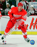 Johan Franzen 2010-11 Action Photo