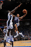 Memphis Grizzlies v Orlando Magic: Xavier Henry and Brandon Bass Photographic Print by Fernando Medina