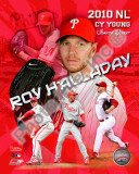 Roy Halladay 2010 National League Cy Young Award Winner Portrait Plus Photo