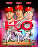 2010 Philadelphia Phillies "H20" Portrait Plus Photo