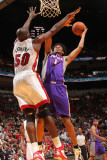 Phoenix Suns v Miami Heat: Josh Childress and Joel Anthony Lámina fotográfica por Victor Baldizon