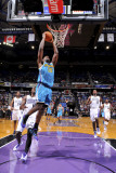 New Orleans Hornets v Sacramento Kings: Emeka Okafor Photographic Print by Rocky Widner