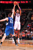 Minnesota Timberwolves v Phoenix Suns: Channing Frye and Kevin Love Photographic Print by P.A. Molumby