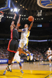 Miami Heat v Golden State Warriors: Monta Ellis and Chris Bosh Photographic Print by Rocky Widner
