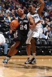 San Antonio Spurs v Minnesota Timberwolves: Richard Jefferson and Wesley Johnson Photographic Print by David Sherman