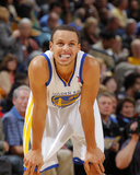Detroit Pistons v Golden State Warriors: Stephen Curry Photographie par Rocky Widner