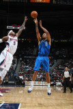 Dallas Mavericks v Atlanta Hawks: Josh Smith and Tyson Chandler Photographie par Scott Cunningham