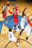 Philadelphia 76ers v Washington Wizards: Andres Nocioni, John Wall and Al Thornton Photographic Print by Ned Dishman