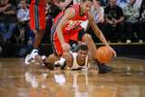 New Jersey Nets v Utah Jazz: Devin Harris and Ronnie Price Photographic Print by Melissa Majchrzak