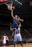 Washington Wizards v Detroit Pistons: JaVale McGee and Jason Maxiell Photographic Print by Allen Einstein