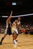 San Antonio Spurs v Golden State Warriors: Monta Ellis Photographic Print by Jed Jacobsohn