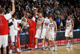 Oklahoma City Thunder v New Jersey Nets: Brook Lopez Photographic Print by Jesse D. Garrabrant