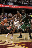 Boston Celtics v Cleveland Cavaliers: Antawn Jamison and Kevin Garnett Photographic Print by David Liam Kyle
