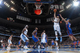 New York Knicks v Denver Nuggets: Gary Forbes and Danilo Gallinari Photographic Print by Garrett Ellwood