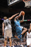 New Orleans Hornets v San Antonio Spurs: Trevor Ariza and Richard Jefferson Photographic Print by D. Clarke Evans