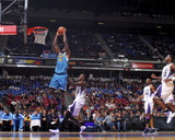 New Orleans Hornets v Sacramento Kings: Emeka Okafor Photographic Print by Rocky Widner