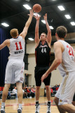 Utah Flash v Bakersfield Jam: Lance Allred, Drew Naymick and Luke Zeller Photographic Print by Juan Ocampo