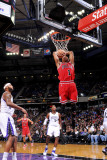 Chicago Bulls v Sacramento Kings: Derrick Rose Photographic Print by Rocky Widner