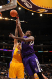 Sacramento Kings v Los Angeles Lakers: Samuel Dalembert Photographic Print by Noah Graham