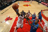 Orlando Magic v Chicago Bulls: Ronnie Brewer and Rashard Lewis Photographic Print by Gary Dineen