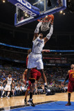 Cleveland Cavaliers v Orlando Magic: Dwight Howard Photographic Print by Fernando Medina