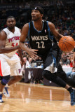 Detroit Pistons v Minnesota Timberwolves: Corey Brewer and Jason Maxiell Photographic Print by David Sherman