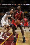 Philadelphia 76ers v Cleveland Cavaliers: Elton Brand and Anderson Varejao Photographic Print by David Liam Kyle