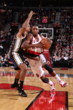 Utah Jazz v Portland Trail Blazers: Armon Johnson Photographie par Sam Forencich