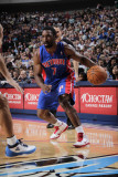 Detroit Pistons v Dallas Mavericks: Ben Gordon and Jason Kidd Photographie par Glenn James