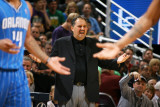 Orlando Magic v Utah Jazz: Stan Van Gundy Photographic Print by Melissa Majchrzak