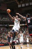 Miami Heat v Utah Jazz: Paul Millsap Photographic Print by Melissa Majchrzak
