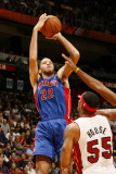 Detroit Pistons v Miami Heat: Tayshaun Prince Photographic Print by Issac Baldizon