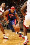 Detroit Pistons v Miami Heat: Charlie Villanueva Photographic Print by Issac Baldizon