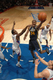 Utah Jazz v Los Angeles Clippers: C.J. Miles and Al-Farouq Aminu Photographic Print by Noah Graham