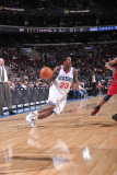 New Jersey Nets v Philadelphia 76ers: Lou Williams Photographic Print by David Dow