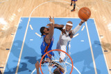 New York Knicks v Denver Nuggets: Al Harrington Photographic Print by Garrett Ellwood