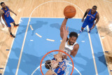 New York Knicks v Denver Nuggets: Al Harrington and Danilo Gallinari Photographic Print by Garrett Ellwood