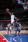 Charlotte Bobcats v Philadelphia 76ers: Andre Iguodala and Gerald Wallace Photographic Print by David Dow