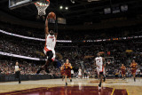 Miami Heat v Cleveland Cavaliers: Dwyane Wade, LeBron James and Anthony Parker Photographie par David Liam Kyle