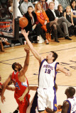 Los Angeles Clippers v Phoenix Suns: Hedo Turkoglu and Brian Cook Photographie par Barry Gossage